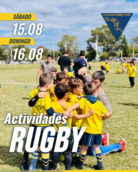 Compartimos las actividades de cada división para este fin de semana 💛