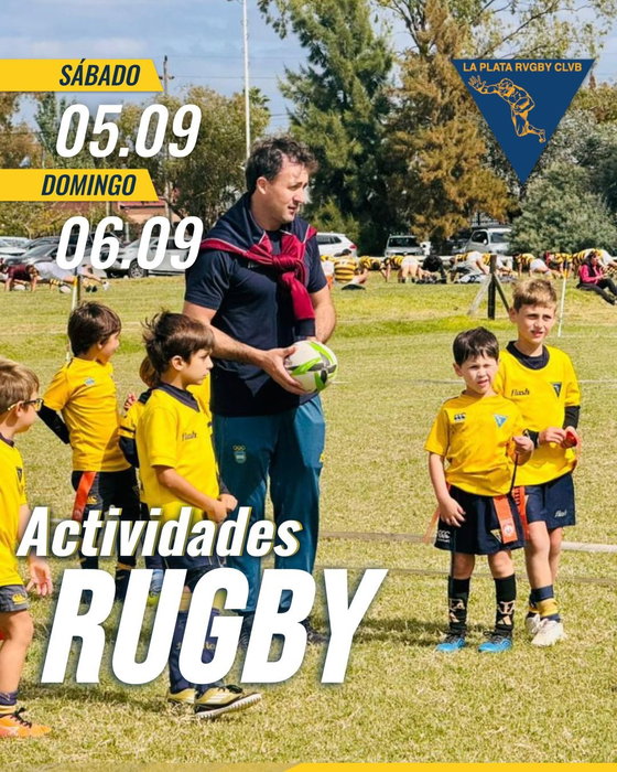 ℹ️ 🏉 Compartimos las actividades de cada división para este fin de semana 💛 💛💛